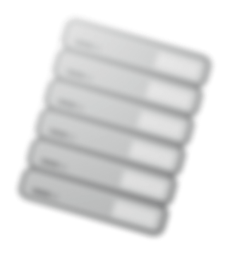 verschwommenes datenbank icon